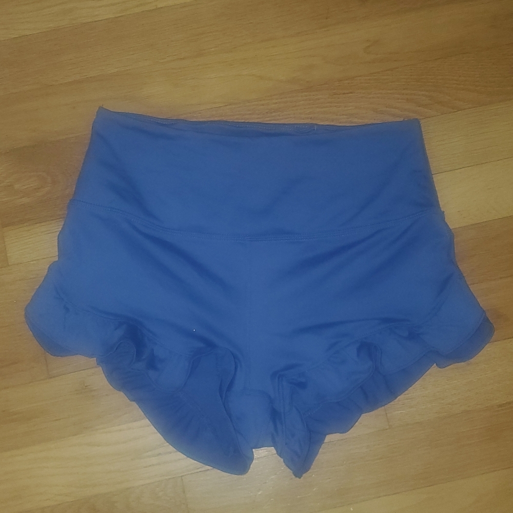 Free People Bootie shorts with ruffle